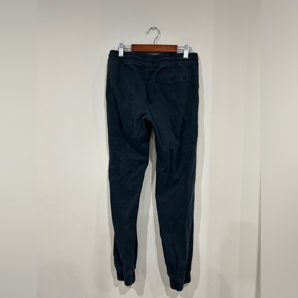 Women navy cargo joggers pants size xs, elastic bottom - Picture 4 of 6